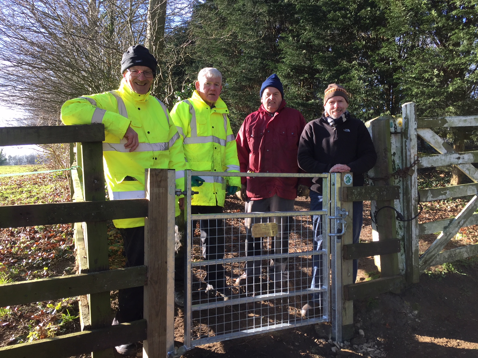 2 new kissing-gate